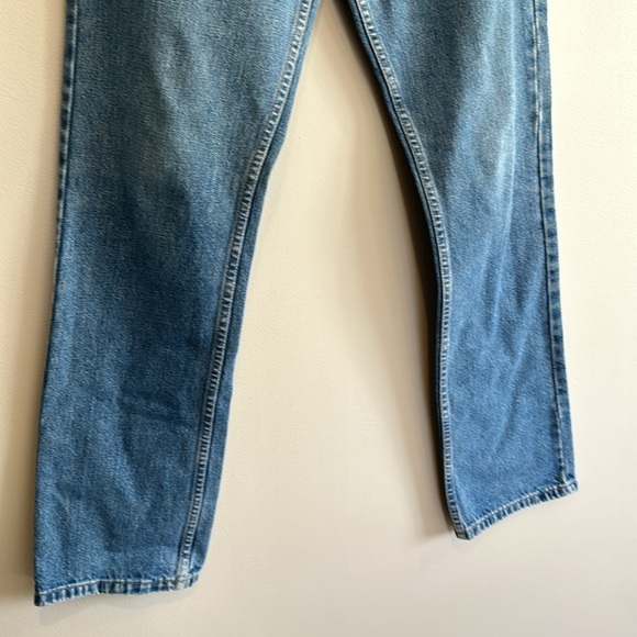 Women’s London Jean Straight Fit Button Fly Size 6 Medium Wash 32 Inseam Vintage - Picture 2 of 10